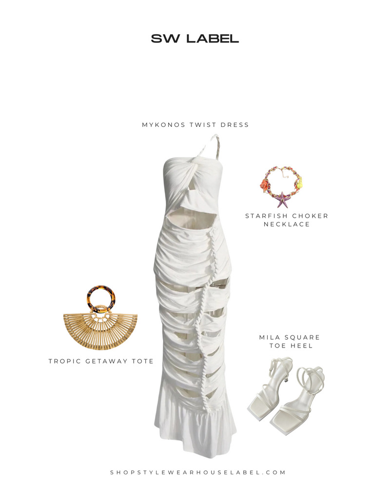 Mykonos Twist Dress