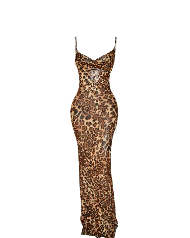 Annalyse Leopard Maxi