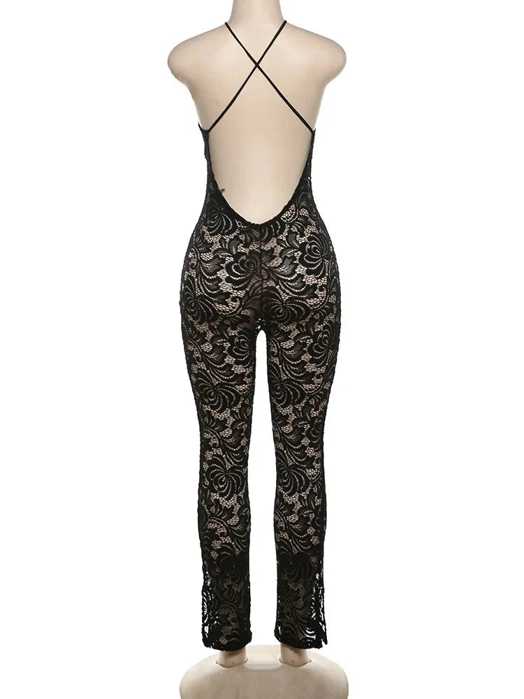 Briana Lace Jumpsuit