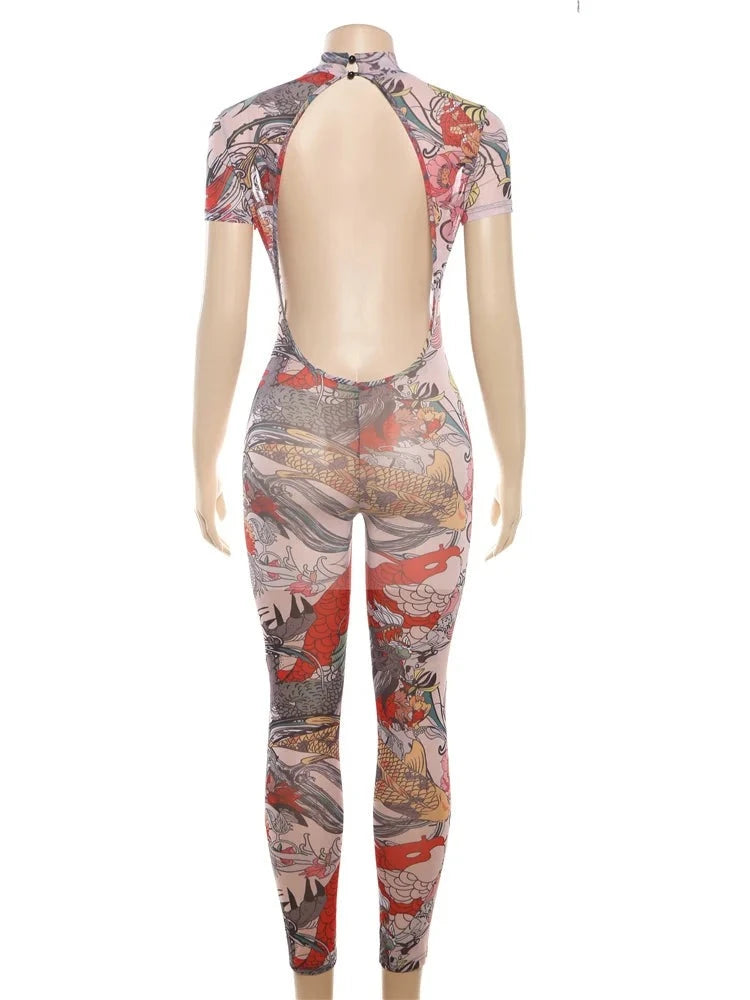 Kiki Mesh Jumpsuit