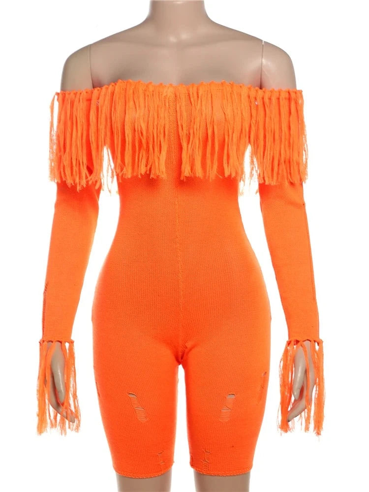 Tara Fringe Romper