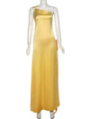 Marigold Backless Maxi