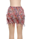 Sorai Tassel Mini Skirt