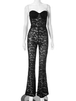 Celia Strapless Lace Jumpsuit