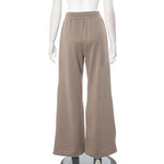 Nova Zipper Wide-Leg Sweatpant